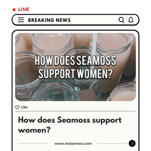 How does Sea moss support women?